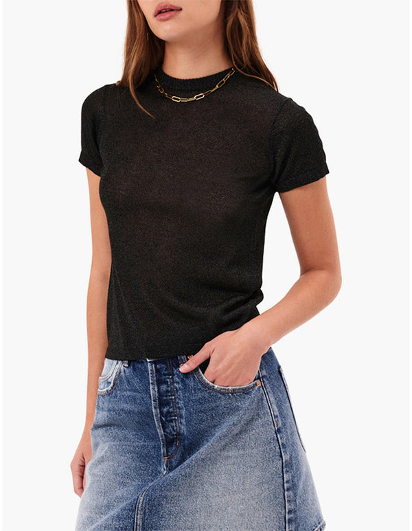 Rollas Classic Tee - Lurex Knit