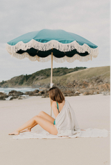 Teal Beach Umbrella